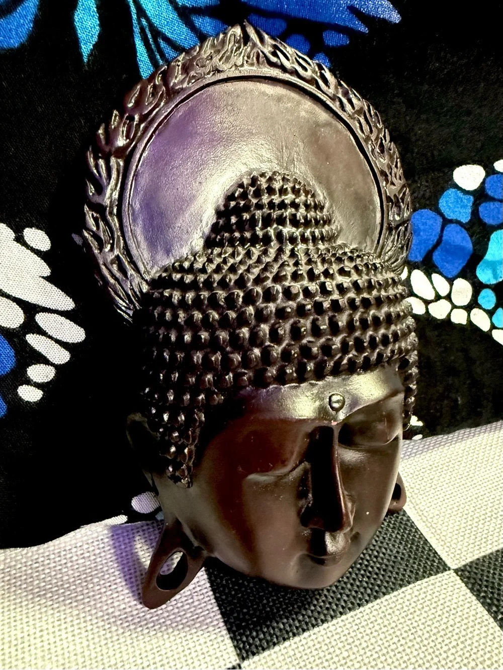 Eastern Enlightenment Buddha Head Wall Decor